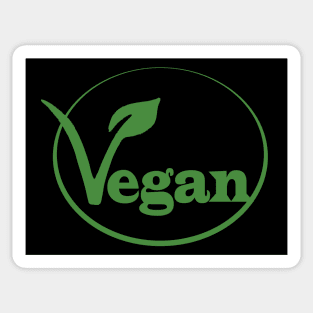 Vegan Symbol - Plant Based and Eco Friendly Sticker